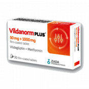 Vildanorm Plus 500 mg + 1000mg