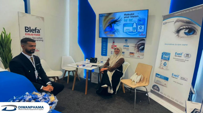 مشاركة شركة الديوان فارما المؤتمر الدولي السنوي لمستشفى العيون