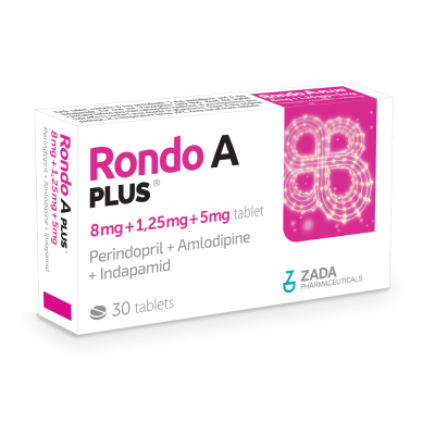 Rondo A PLUS 8 mg+ 1.25 mg+ 5 mg