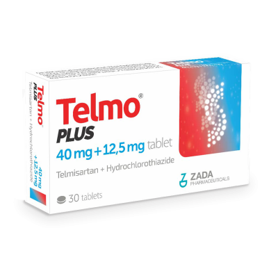 Telmo Plus 40mg+12.5mg